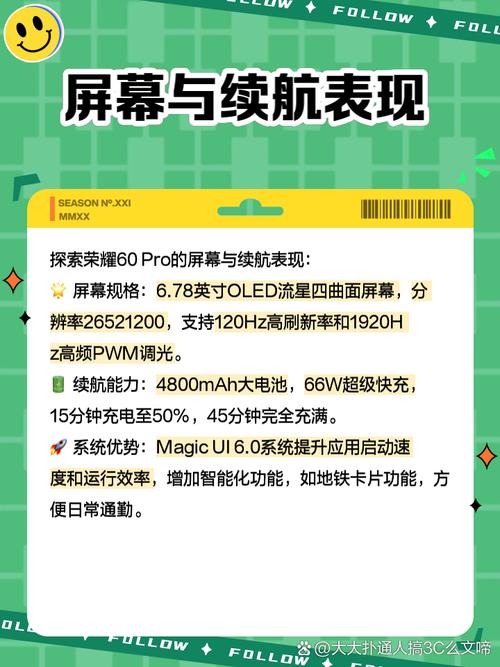 荣耀60和荣耀60pro参数配置详情
