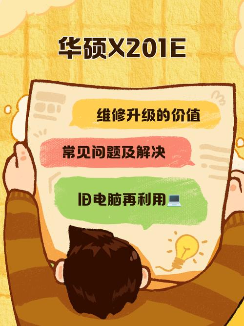 华硕x201E总是提醒内存不足,请问可以加大内存条吗?