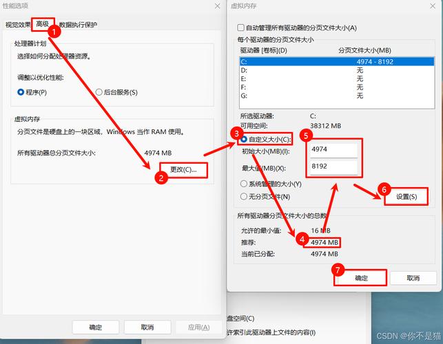 如何设置以4G内存为基准的最佳虚拟内存优化内存使用