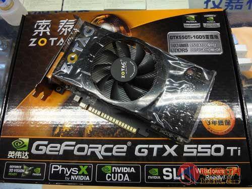 799元的索泰GTX550Ti『1』GD5雷霆版显卡性能如何?