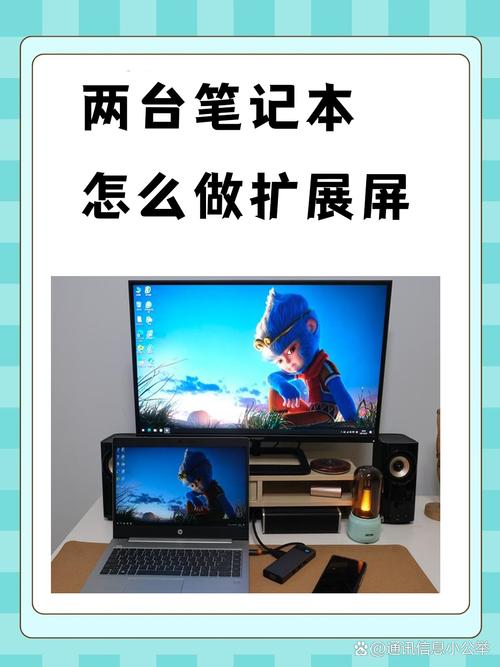 不同电脑如何扩展屏幕有两台笔记本如何将其中一台笔记本作为另一台的...