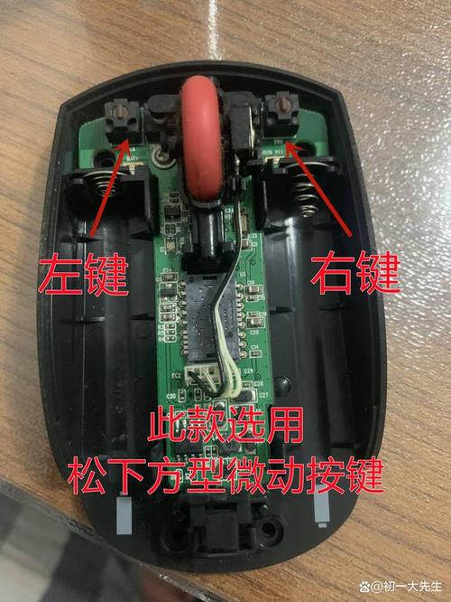 鼠标用什么东西拆