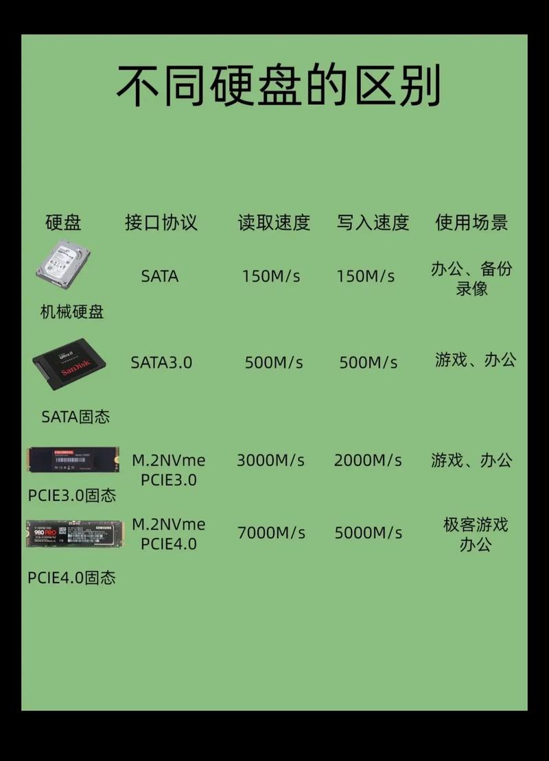 电脑硬盘分为几种电脑上用的硬盘有几种