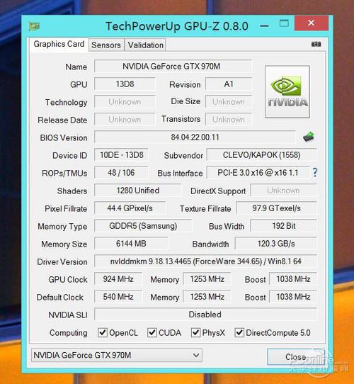 gtx970m显卡怎么样