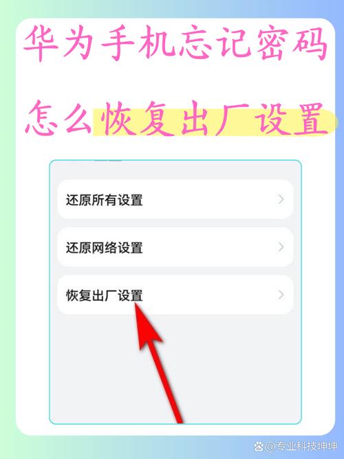 华为7s忘记密码怎么恢复出厂设置