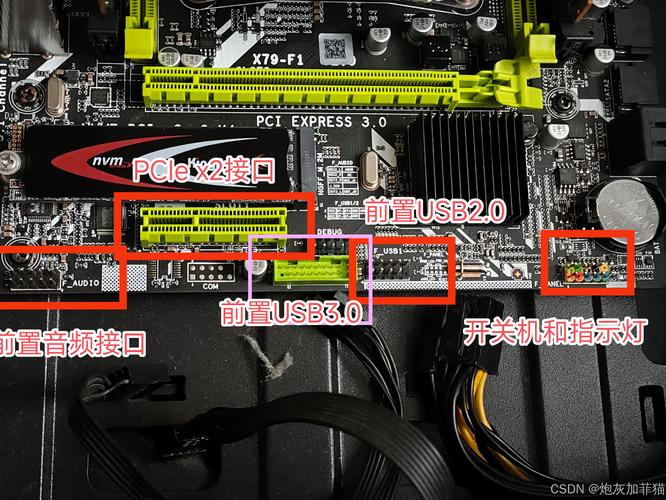 台式电脑主机里的显卡在什么位置