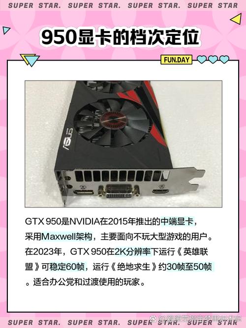 gtx950什么级别的显卡