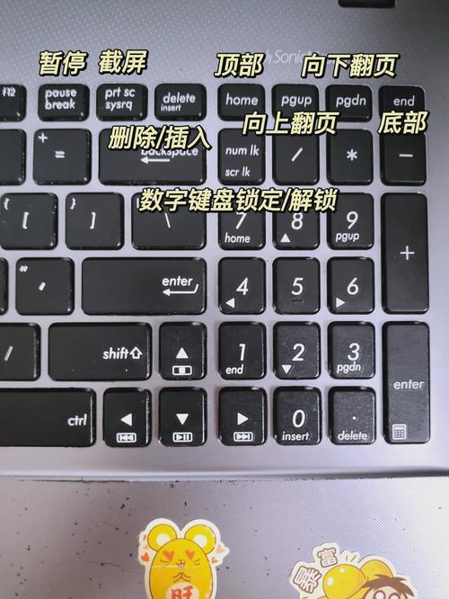 为什么笔记本电脑的小键盘锁不上了呢?