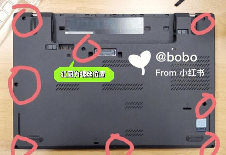 联想笔记本散热风扇不行了,后盖怎么拆