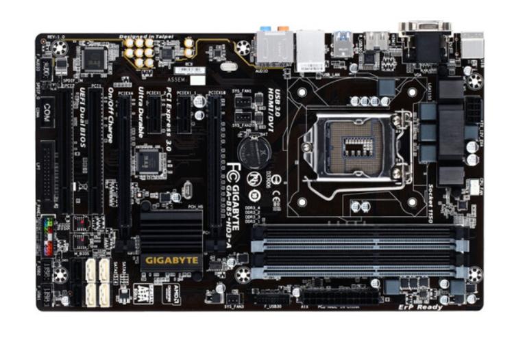 主板技嘉B85ds3HA处理器是赛扬G1840,8G内存,没独立显卡,电源是品牌机...