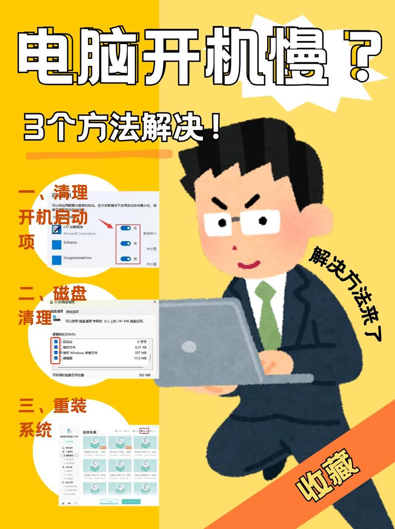 电脑开机速度慢怎么解决