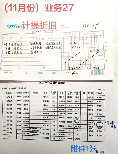 笔记本电脑折旧一般怎么算