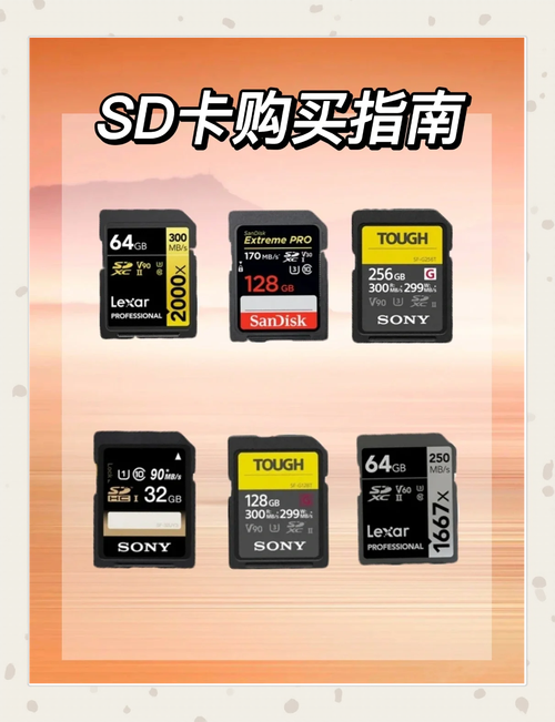 数码相机中的SD卡和内存卡又什么区别