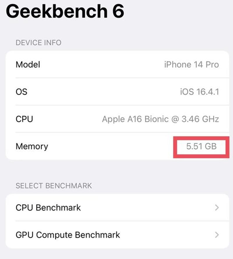 IPHONE苹果手机怎么查看自己的存储内存和运行内存