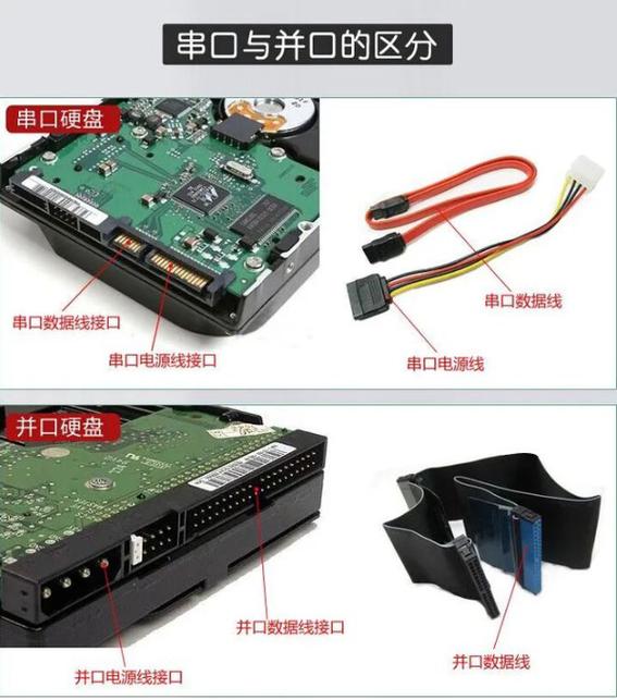02年前的旧电脑机械硬盘排线机械硬盘线怎么接