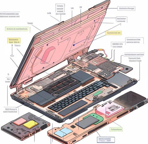 笔记本电脑主要由哪些硬件构成?