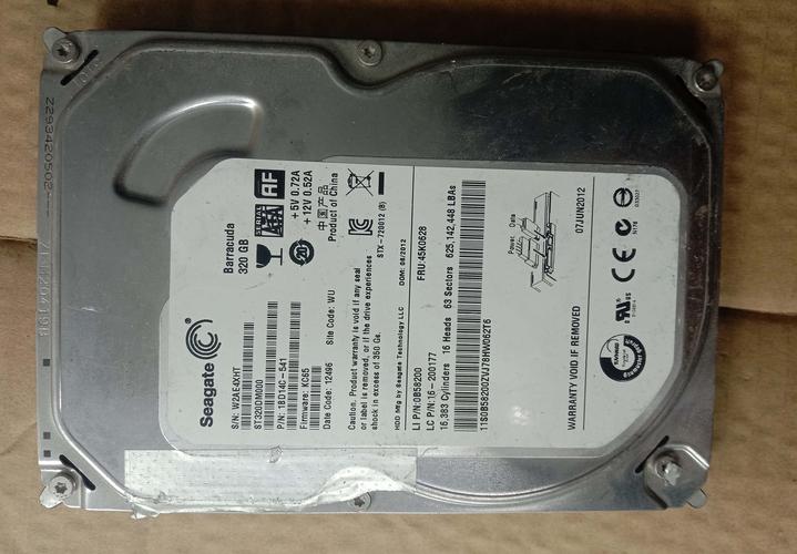 希捷320GB硬盘的实际可用空间是300GB?!