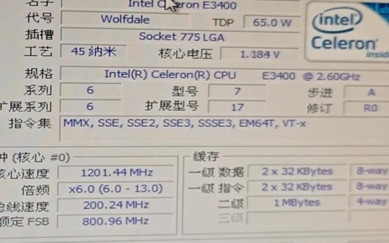 e3400相当于什么水平?现在配置如何