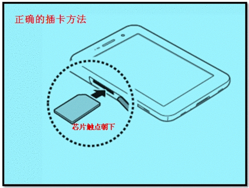三星平板怎么插电话卡?