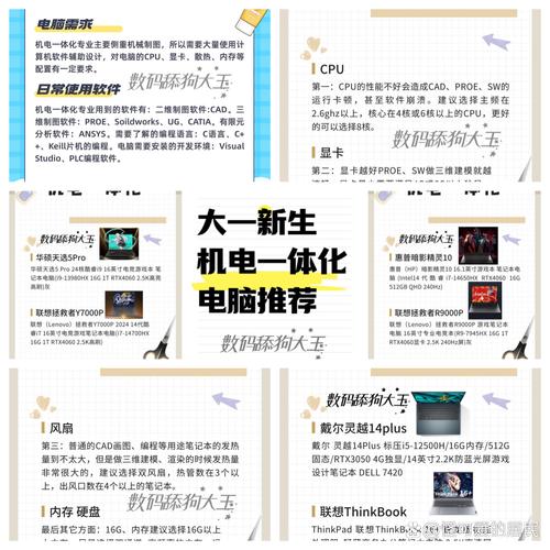 学机械的应该买什么配置的笔记本电脑