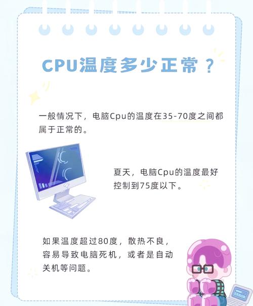 电脑温度多少算正常啊?