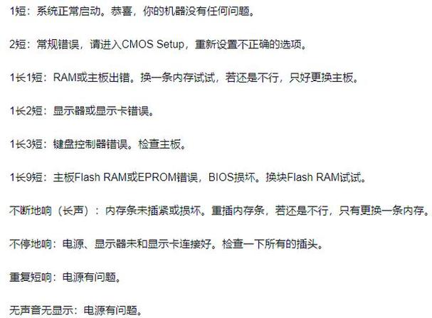 台式电脑开机一直报警台式电脑开机一直响滴滴四声什么原因