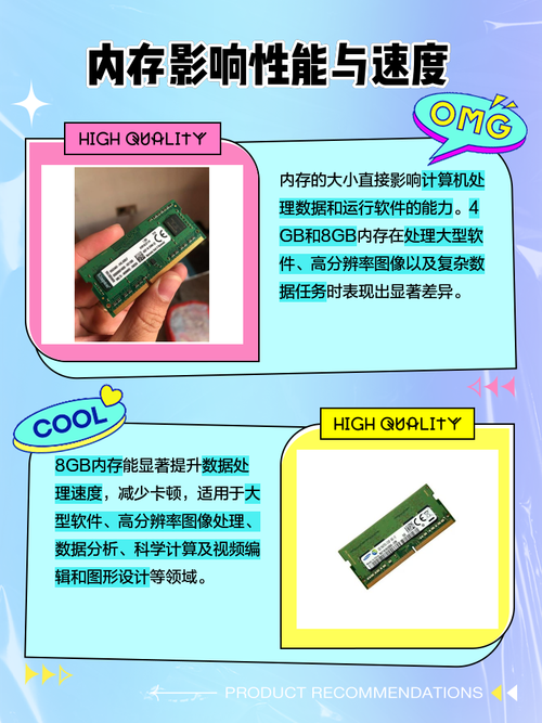 4g和8g运行内存有什么区别