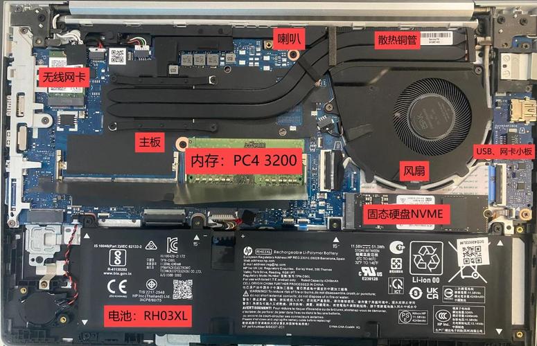 惠普14-ce1006tx电脑怎么把后盖打开