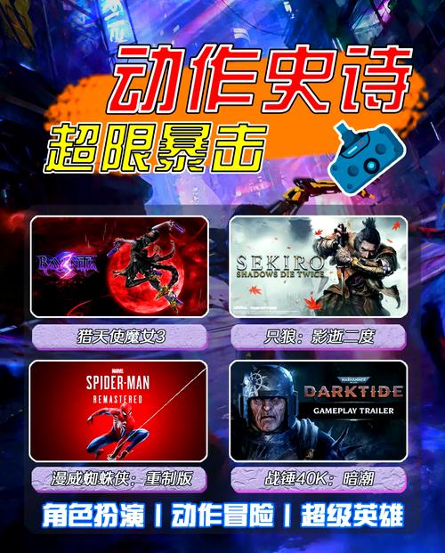 国外动作游戏排名榜