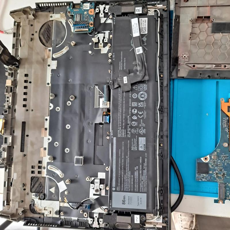 戴尔N4110拆机教程、笔记本电脑拆机清灰