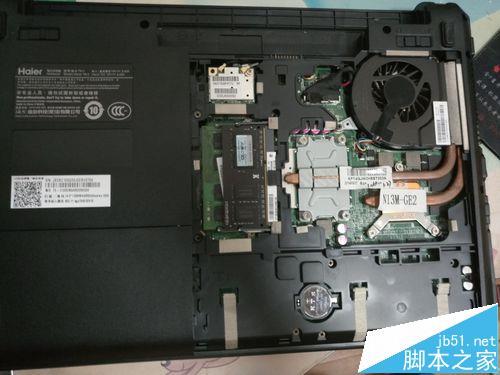海尔笔记本怎么拆风扇壳
