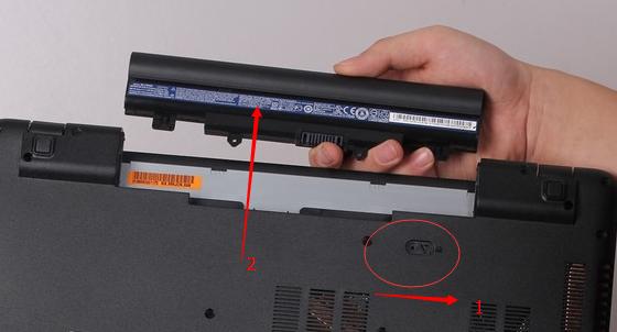 宏碁笔记本怎么拆卸电池?