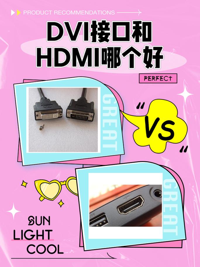 电脑显示器接口哪个好