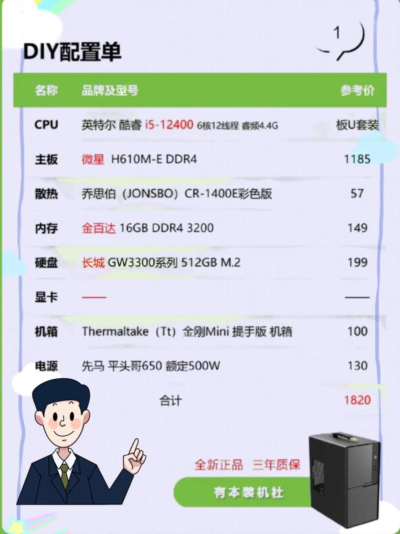 现在的笔记本也可以自己配置组装吗