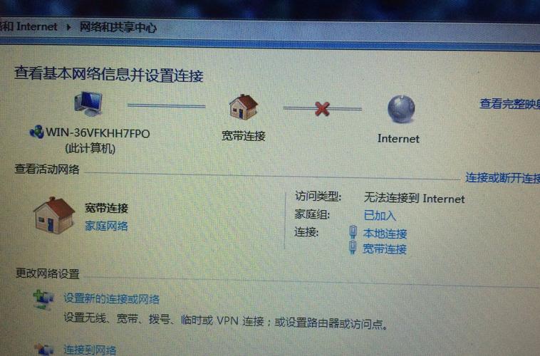 我的电脑上本地连接显示未识别的网络是啥意思