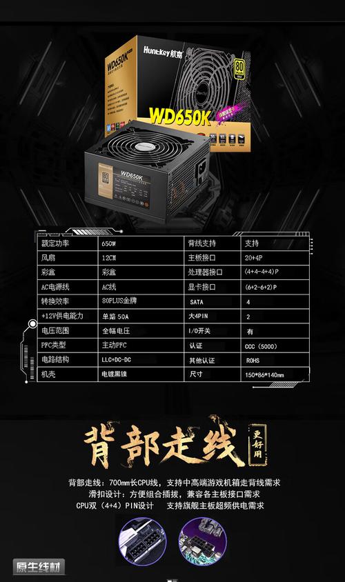 电脑办公用的电源全模组多少钱