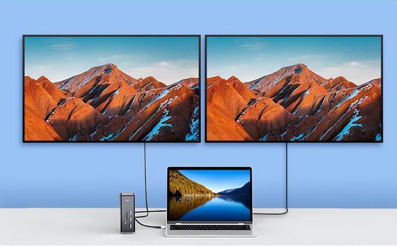 笔记本电脑如何外接两个显示器,达到三个屏同时显示?