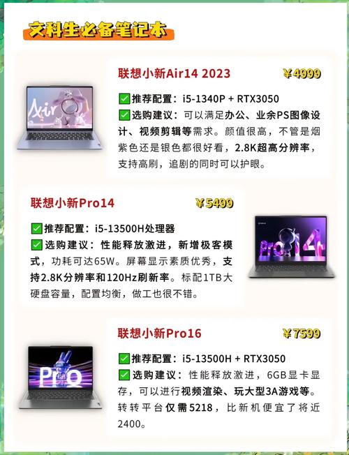 文科女生最建议买的有性价比电脑