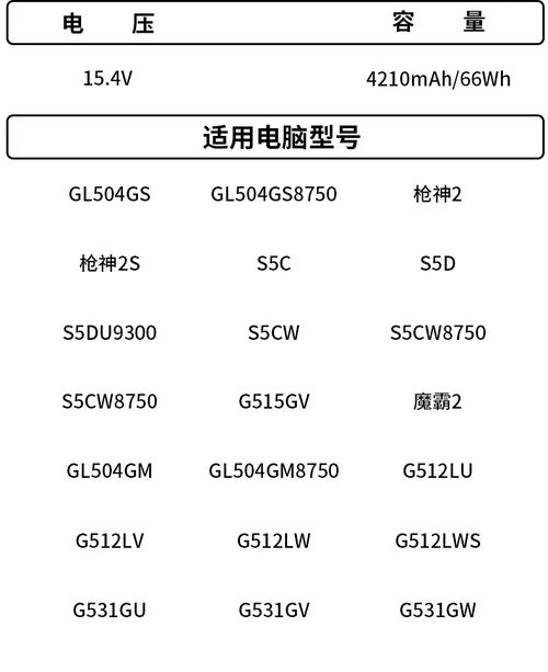 笔记本电脑电池容量的条件要求是什么