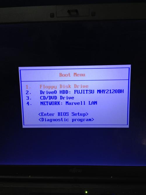 笔记本富士通d5260怎样从硬盘启动