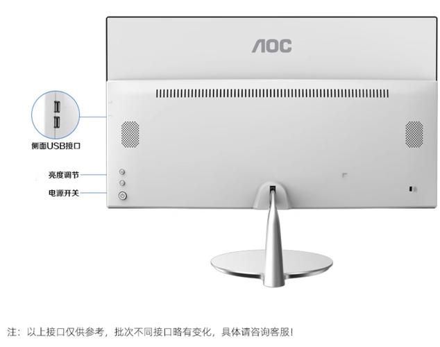 AOC电脑显示器menu键在哪?