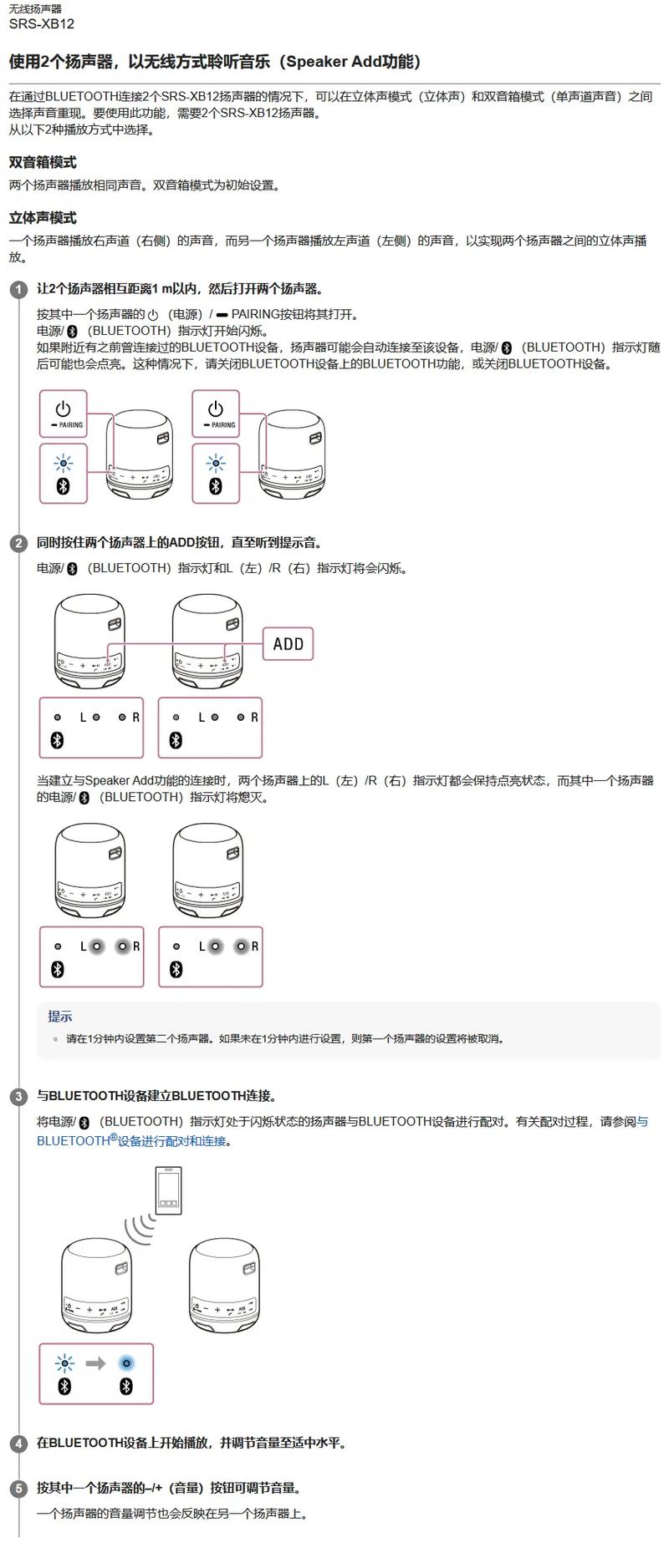 sony音箱上的sound按键是什么意思