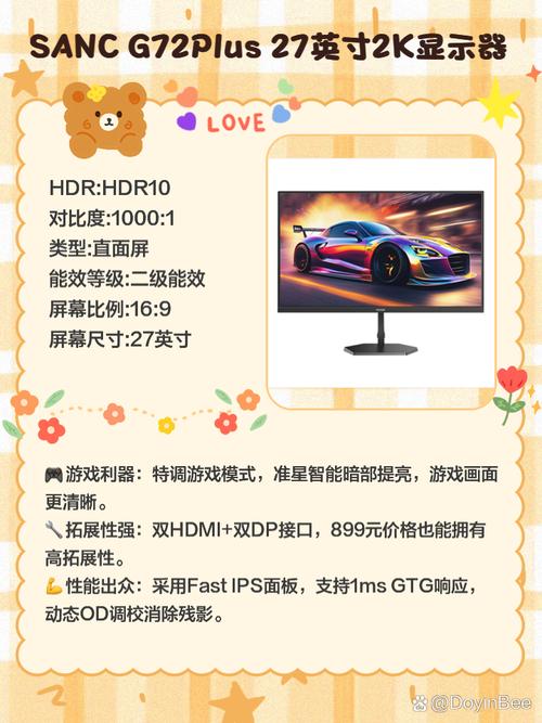 想换个27寸4k的显示器,戴尔,三星,lg,aoc这四款如何选取。?