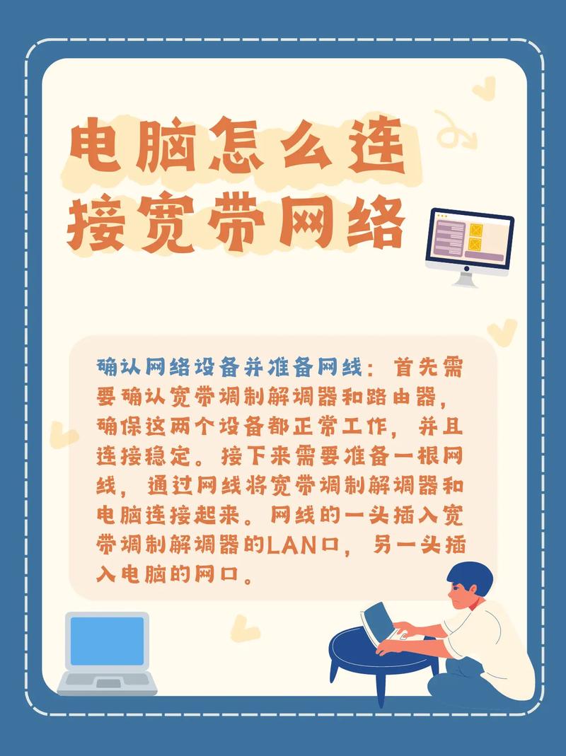 电脑怎么链接网线新电脑要怎样连接宽带才能上网