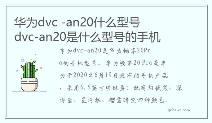 华为dvc-an20是什么型号