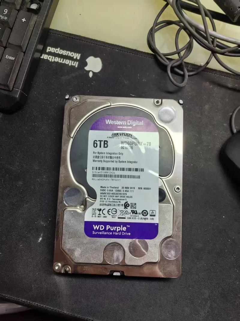 请教下:我的H61主板,借用朋友的4T机械硬盘做从盘,空间全部识别...