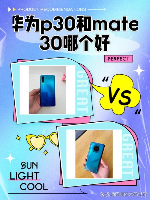华为Mate30和P30区别在哪里?