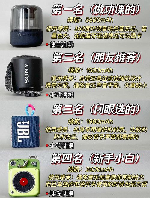 蓝牙音箱哪个好?索尼/几光/JBL/猫王对比测评