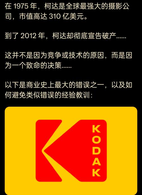 柯达倒了而富士却屹立不倒的深度思考