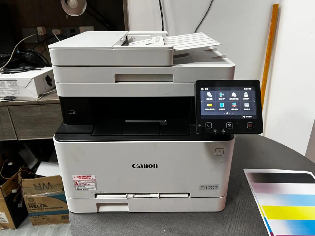 佳能彩色打印机为什么打印出来是黑色?